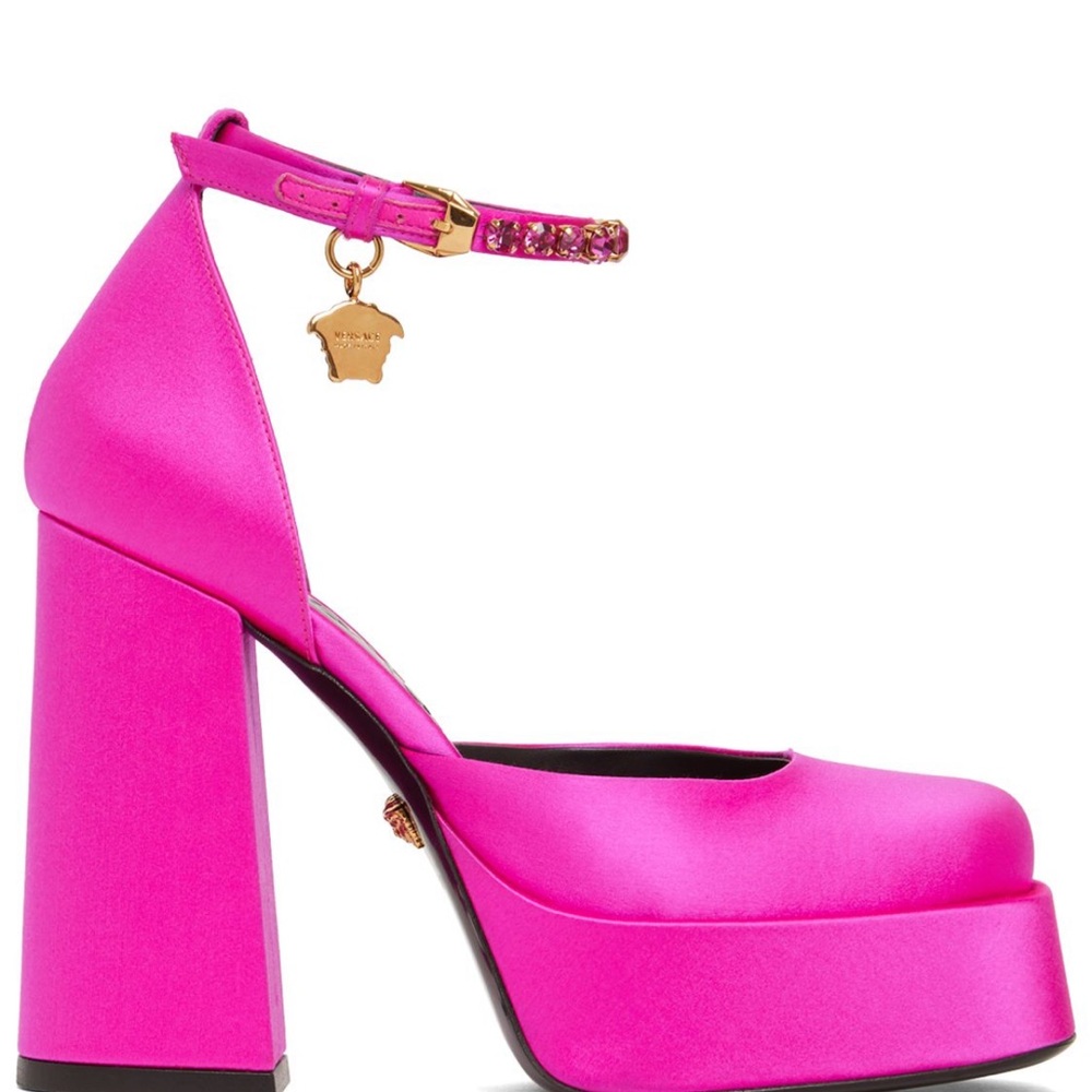 Versace Aevitas Single Platform Heels